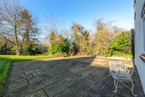 Rear patio area- click for photo gallery